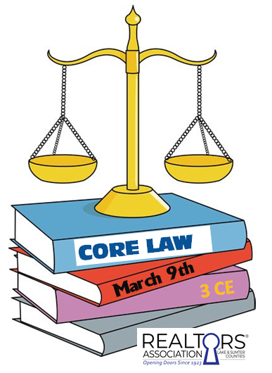 RALSC1's tweet photo. CORE LAW - Coming 3/9! 
Register here: https://t.co/05RFQBbHBp https://t.co/S6lGGoNugv