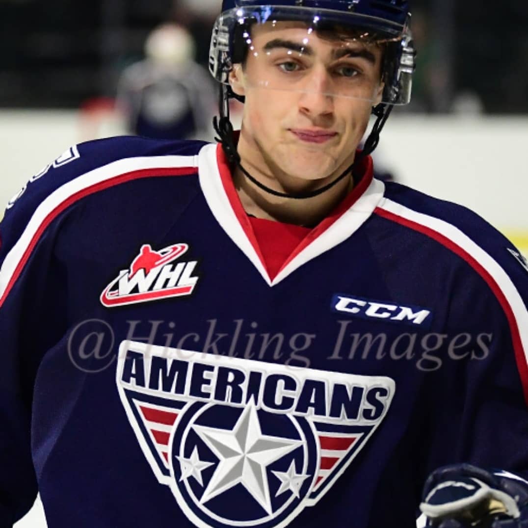 IslandersKP's tweet photo. The Kerry P. Islanders are excited to cheer on &amp; say good bye to Booker Daniel. He is off to join the WHL's Tri-City Americans. We wish you all the best this season &amp; thanks for all the hard work &amp; dedication as a Kerry Park Islander! @coxbrandon13 @NewansTroy @BookerDaniel71 https://t.co/rIjJSRsoGF