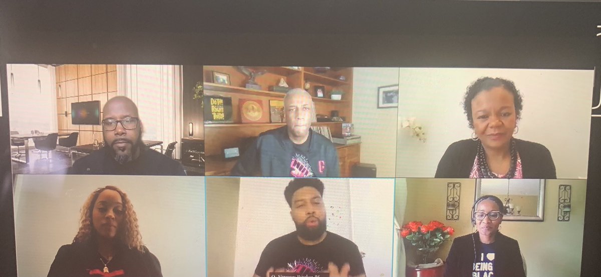 So proud of @SimeonBookerIV and our courageous and inspiring group of panelists who are absolutely Black Excellence in Action! #BHM  <a href="/TMobile/">T-Mobile</a> #MCA
