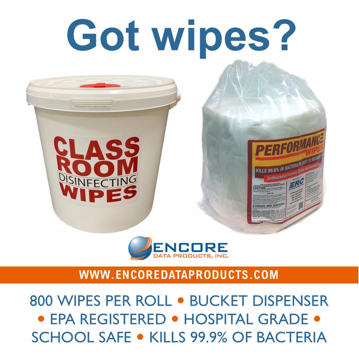 With students returning to schools, it's more important than ever to keep classrooms germ free. Check out our new LOWER PRICE on Classroom Wipes! https://t.co/Ar6Z9u7UTC https://t.co/kC2AngR5SL
