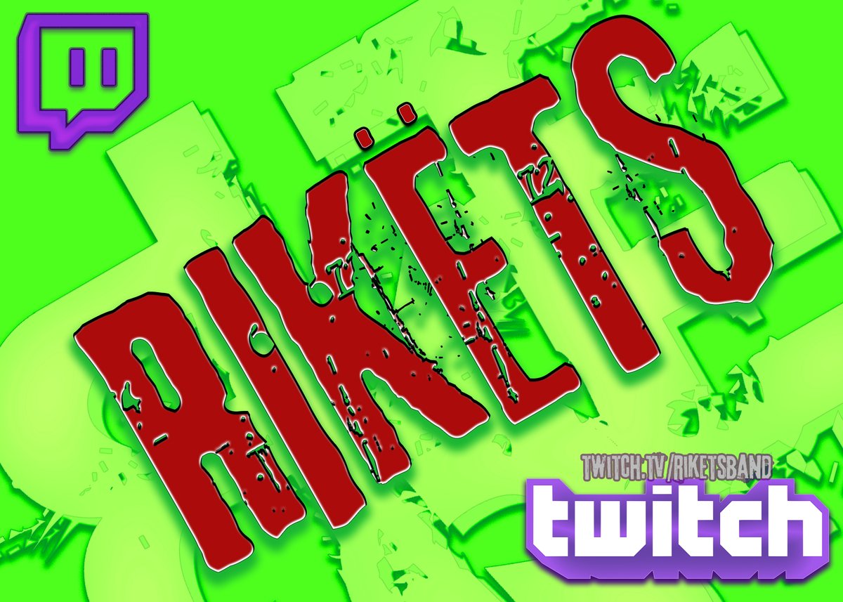 Catch us on the twitch - twitch.tv/riketsband