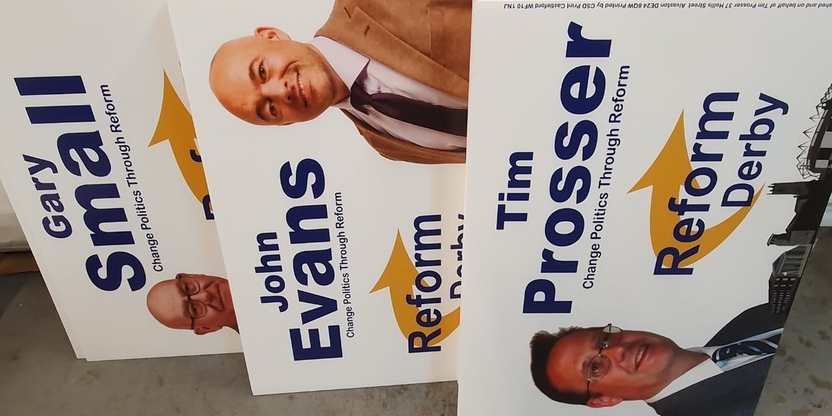 CSDprint's tweet image. Are you helping to raise the profile of a political party or local councillor? CSDPrint has an extensive range of low cost printed promotional graphics that will help you get your message across loud and clear.
#electionsigns #digitalprinting #correx #placards