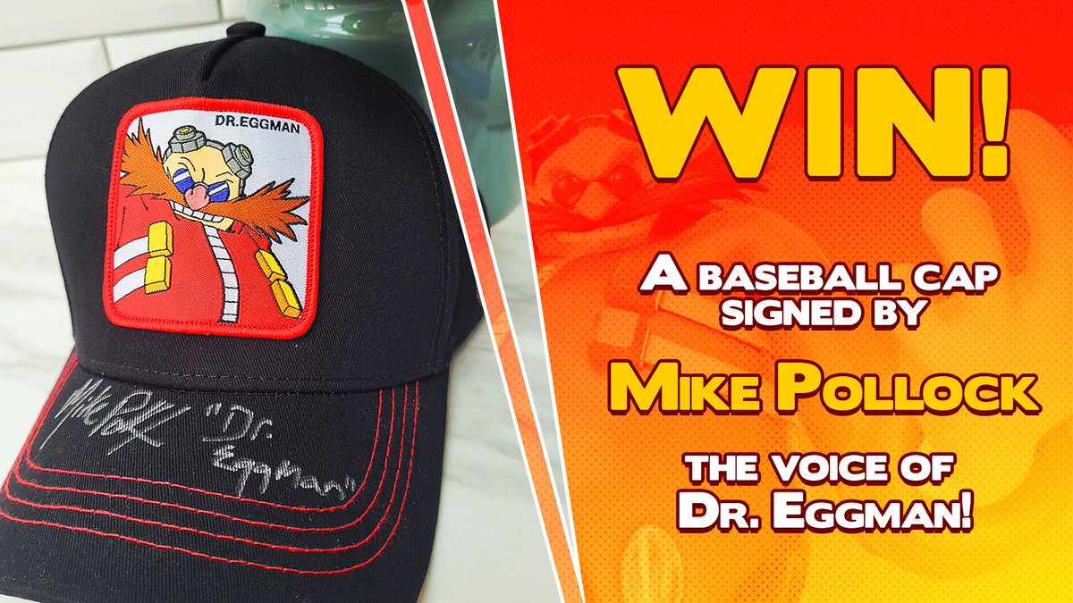 SEGAHARDlight's tweet image. 📢 COMPETITION TIME 📢

We’re giving you the chance to win an official SEGA Snapback signed by the voice of Dr. Eggman himself - Mike Pollock! 

To enter, simply RT + Follow @SEGAHARDlight 

T&amp;amp;Cs: bit.ly/2ZUgE9K
Competition closes 3rd of March @ 5pm GMT.

@itsamike