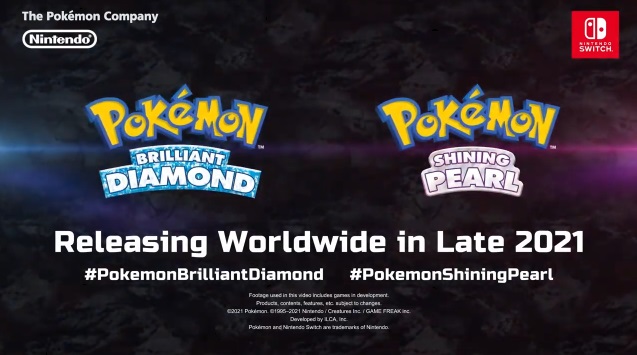 SmogonU's tweet photo. With today’s Pokemon Presents, Gen 4 remakes were confirmed: Pokemon Brilliant Diamond and Shining Pearl, releasing late 2021!

What are you looking forward in potential new additions to competitive? https://t.co/FuSe33WRO5