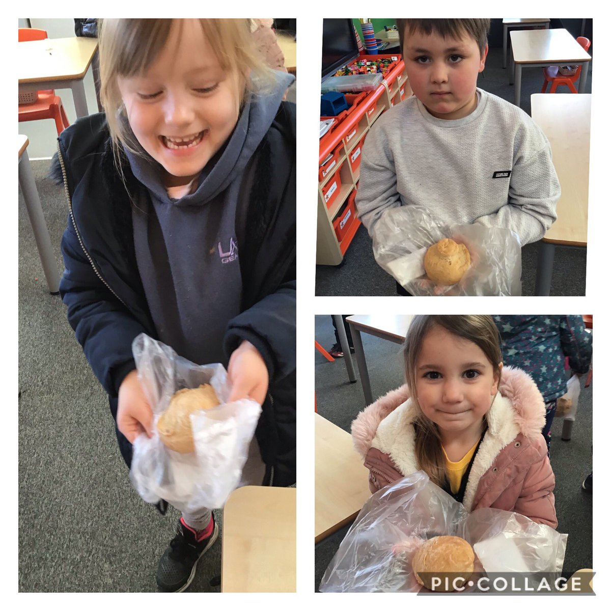 Dinosaur bread has baked beautifully. The Hastings building smelt amazing. @superal2012 @Astley_Primary #weareace #familybaking #welovecooking #bread