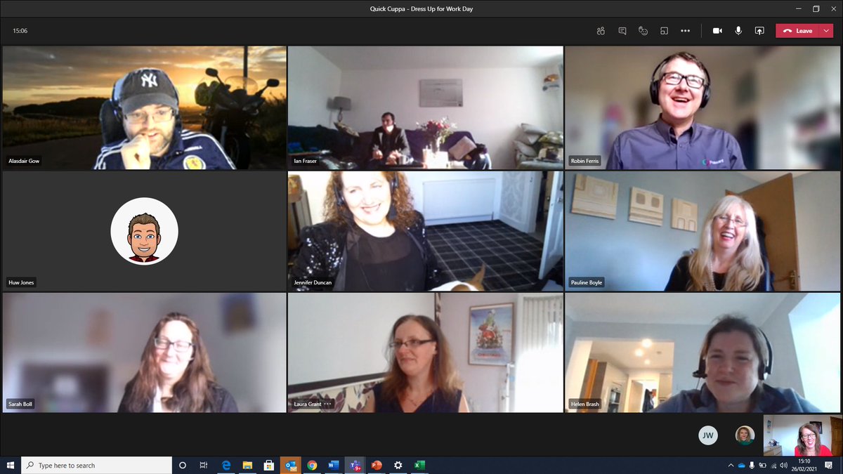 PulsantCareers's tweet photo. Fun end to the week - a #virtualcuppa with colleagues across the business. Have a good weekend everyone! https://t.co/nzWJKcdx1s