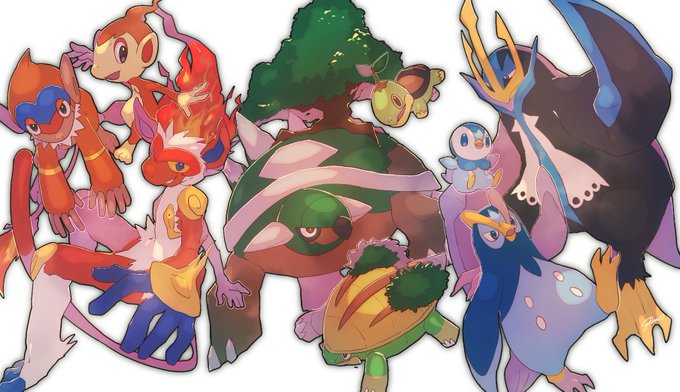#PokemonDay
 #ポケモン25周年

ダイパリメイク本当に本当におめでとうございますありがとうございます……ありがとうございます…………… 
一番最初にプレイしたのがダイパなので本当にとても楽しみです……… 