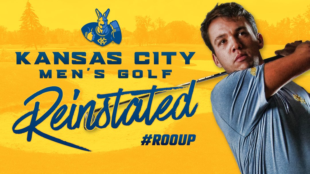 KCRoosAthletics's tweet photo. Our @KCRoosMGolf team is BACK and ready to compete this 2021 season! 
👀📰: https://t.co/DjV6OjD49r
⛳️🏌🏼‍♂️🏆
#ROOUP | #KCRoos | #KCcommitted https://t.co/3hdvdlMxzH