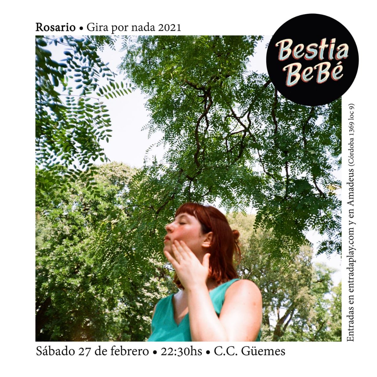 Mañana sábado 27/02 <a href="/bestiabebe/">Bestia Bebé</a> presenta su show en #CentroCulturalGuemes y nosotros regalamos entradas!! Para participar sólo tenes que seguirnos, hacer RT y comentar con quien te gustaría ir!! #hacemosalgo#rosario #rosarinos #sorteo