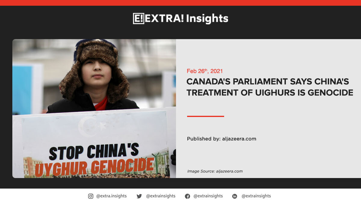 extra_insights's tweet photo. #Nonbindingmotion comes amid #increasingpressure on #JustinTrudeau to take #harderline against #China, read the article by @AJEnglish to understand what it means for the #geopoliticalsituation.

Read More: https://t.co/5RBwqisp2l
Download App: https://t.co/pblQTvHRQy https://t.co/sl3FWetSFy