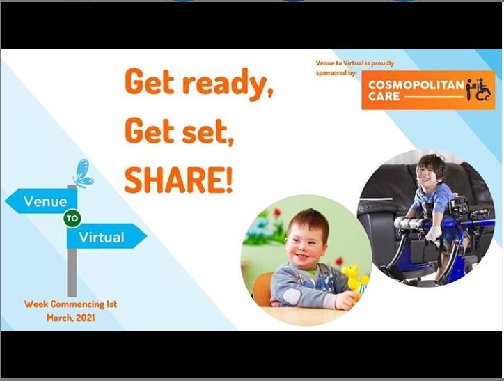 boparantrust's tweet photo. #VenueToVirtual only 2 days to go... get ready, get set, SHARE! 

Join us on Monday at 9am, and many more exhibitors across the 3 day event! Register today for free!

https://t.co/QVlwcKMfPI

@disabledliving @kidztoadultz https://t.co/25ifGr2JGp