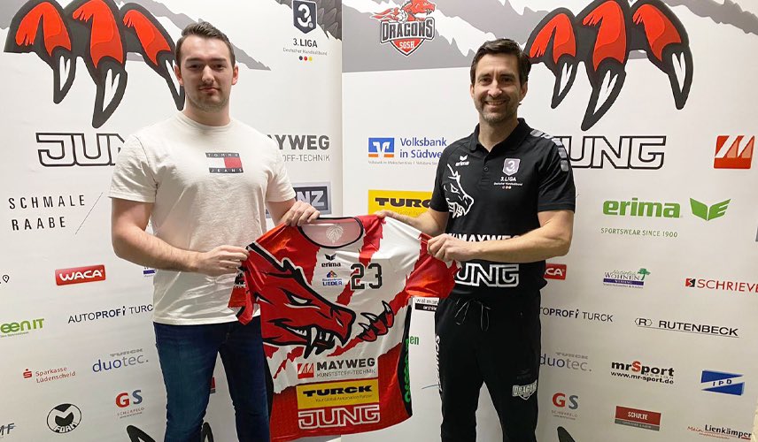 #neuzugang für die #sgshdragons. Kreisläufer Oliver Perey kommt von der #u23 des <a href="/vfl_gummersbach/">VfL Gummersbach</a> 
sgsh.de/neues/oliver-p…