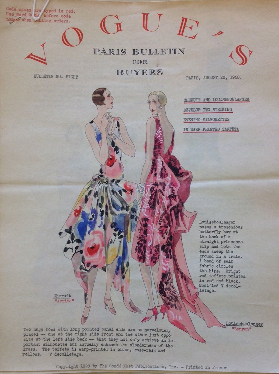 Long before Instagram, this is how fashion found its way around the world. <a href="/voguemagazine/">Vogue Magazine</a>