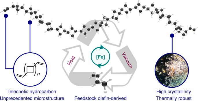 Paul Chirik's group (<a href="/pchirik/">Paul Chirik</a>) discovers a new way to polymerize butadiene. Big implications for chemical recycling! “This work is one of the most important things to ever come out of my lab”. 

News release: fal.cn/3dF9N
Nature article: fal.cn/3dF9M