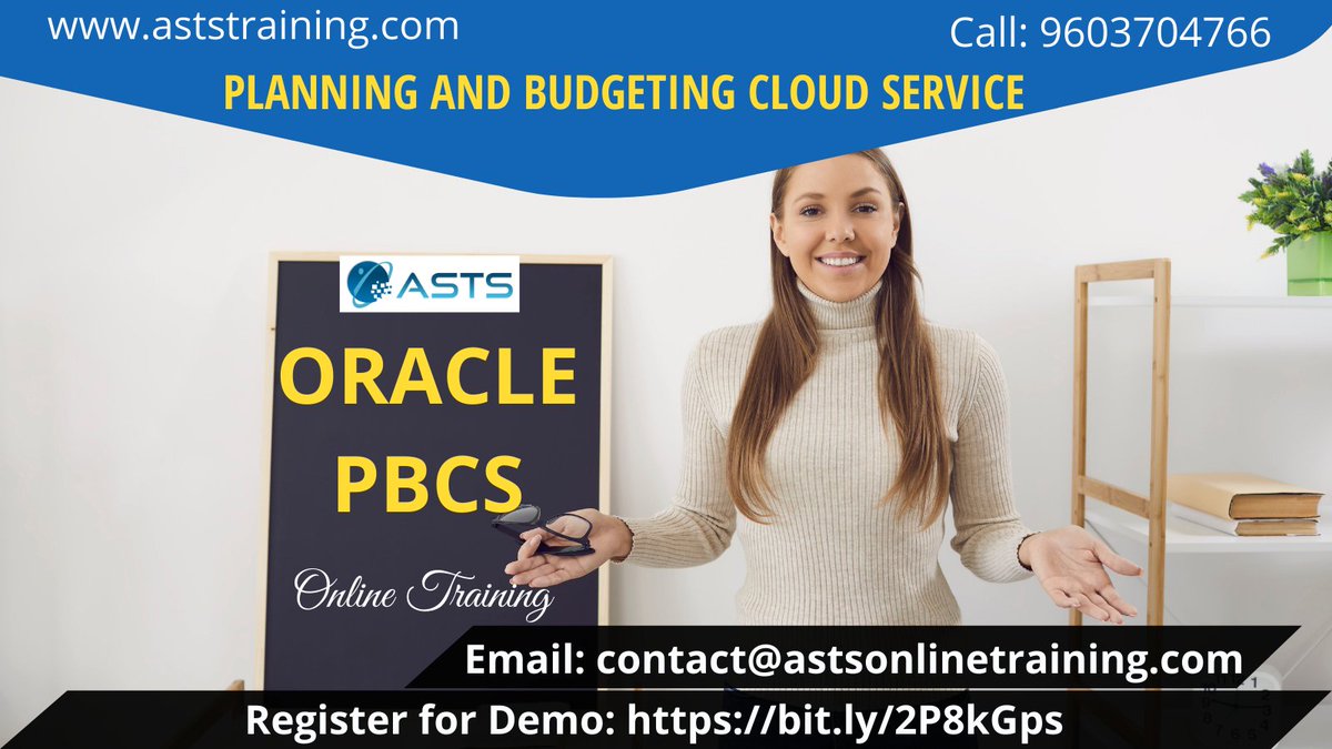 AstsTraining's tweet image. 𝐑𝐞𝐠𝐢𝐬𝐭𝐞𝐫 𝐟𝐨𝐫 𝐃𝐞𝐦𝐨: bit.ly/2P8kGps
𝐋𝐞𝐚𝐫𝐧 𝐌𝐨𝐫𝐞: aststraining.com/pbcs-online-tr…

#OraclePBCSTraining #OraclePBCSCertification #PBCSOracle #PBCSOnlineTraining #AstsTraining #PBCSTraining #onlinecourses #learnonline #jobs #career #jobsearch #community #joinus