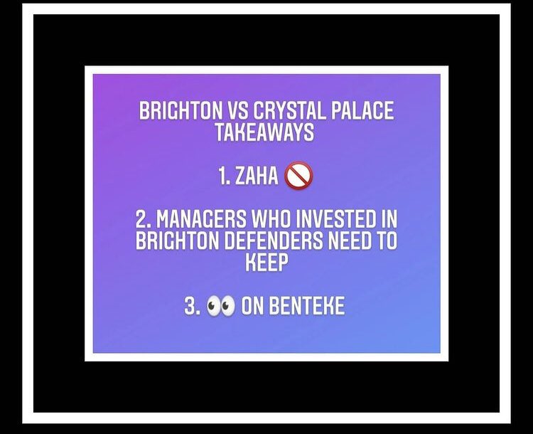 TGoalDifference's tweet image. Takeaways from GW 25- Part 1