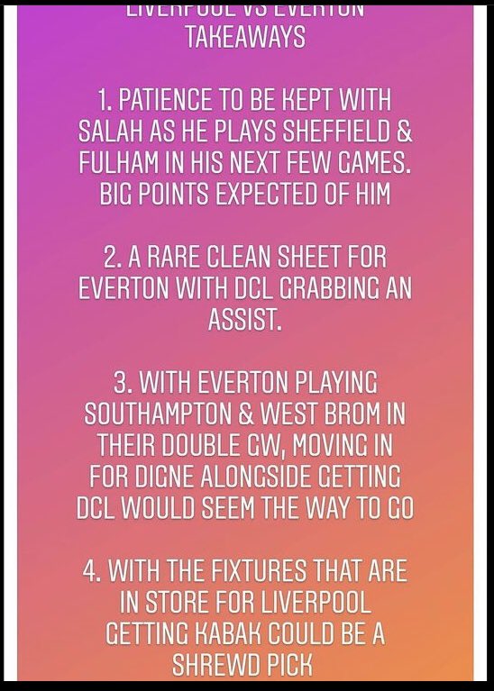 TGoalDifference's tweet image. Takeaways from Gameweek 25- Part 2