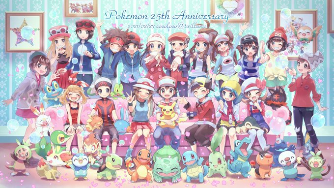 「ポケモン25周年」のTwitter画像/イラスト(新着))