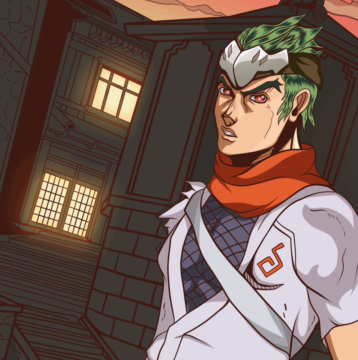 jessmorn's tweet photo. 🍃Genji from overwatch🍃
🌀jojo style (maybe)
『 #overwatch2  | #Overwatch  | #genji  | #JJBA  | #genjishimada 』;; https://t.co/e29R6zALEw