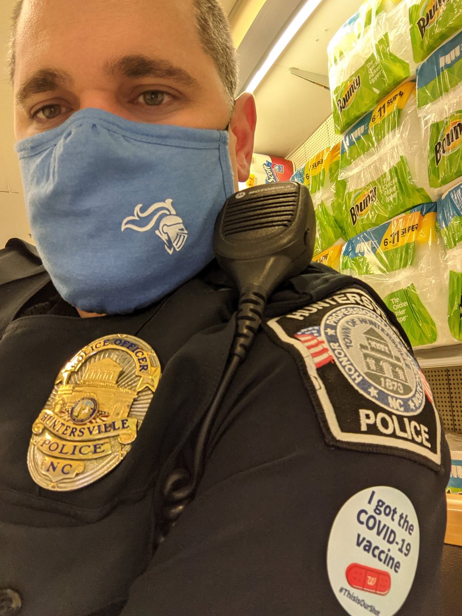 OfficerBo's tweet photo. #HPDStrong #CharterStrong #CovidSafe #Vaccineawareness https://t.co/ajAOjPA3wD