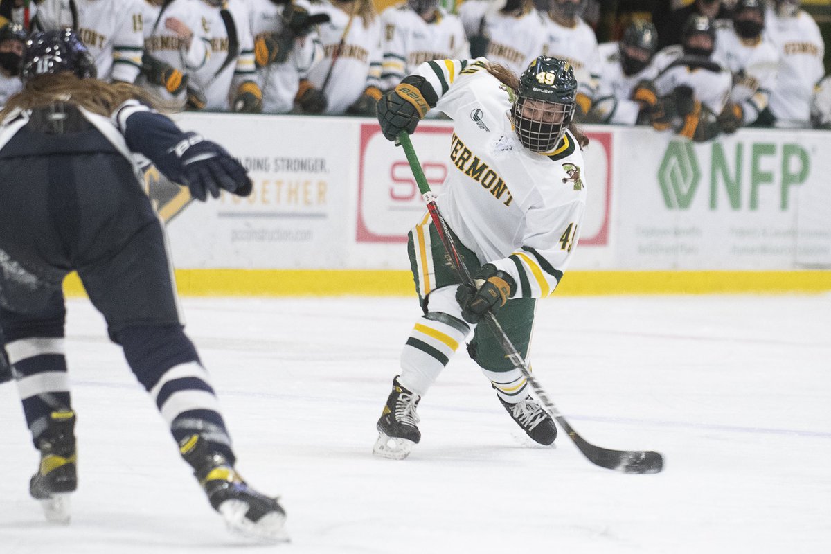UVMathletics's tweet photo. Happy #VCatFriday Catamounts! Women’s Ice Hockey hosts UMaine this Sunday (2PM) for the quarterfinal game! Where will you be watching? Reply down below for your chance to win a giftcard to the bookstore! #GoCats
#VCatFriday is presented by @UVM_Alumni https://t.co/svvnwJ9JQb