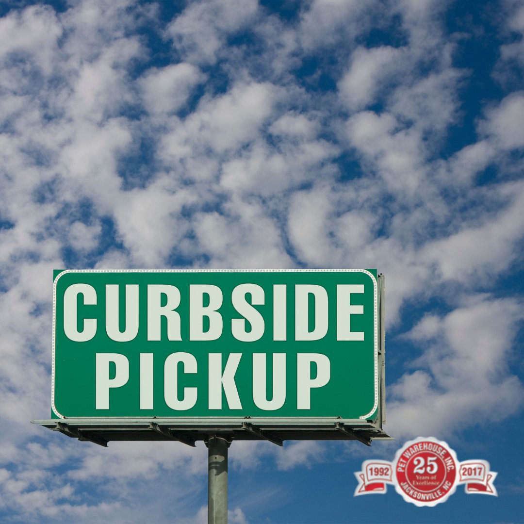 PetWarehouseNC's tweet photo. Unable to make it inside? Pet Warehouse offers Curbside Pic-up for those who are unable or do not wish to come into the store!

Get in touch with us by calling, (910) 347-0101.
#petwarehouse #jacksonvillenc #localpetstore #animals #petsupplies https://t.co/lOjo1kprWy