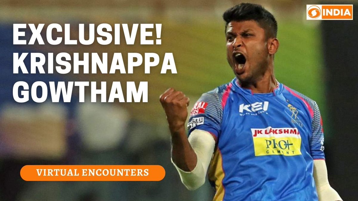 DDIndialive's tweet image. EXCLUSIVE: Krishnappa Gowtham, the most expensive uncapped IPL player, in conversation on DD India

WATCH Virtual Encounters: youtu.be/9BkztJgRt3o

@IndiaSports @Imabhimahajan