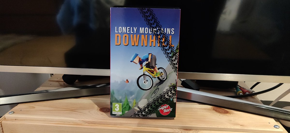  #100Games100DaysDay 37/100: Lonely Mountains Downhill ( #NintendoSwitch, 2021)Got it yesterday from  @SuperRareGames - and its absolutely brilliant. Stick on some music, sit down and before you know it 4 hours will have passed.So much fun.