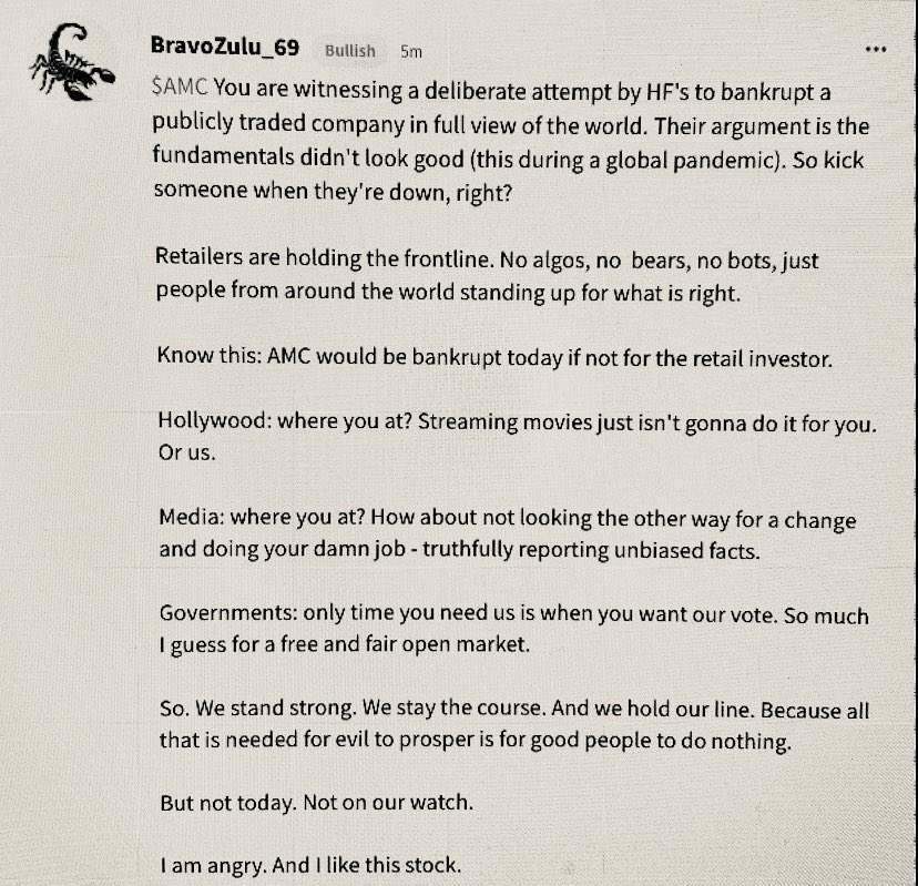 andygoreds's tweet photo. $AMC #amcstock What is going on #amcshortsqueeze #AMCtothemoon #amcsquad https://t.co/JXkurdGHFJ