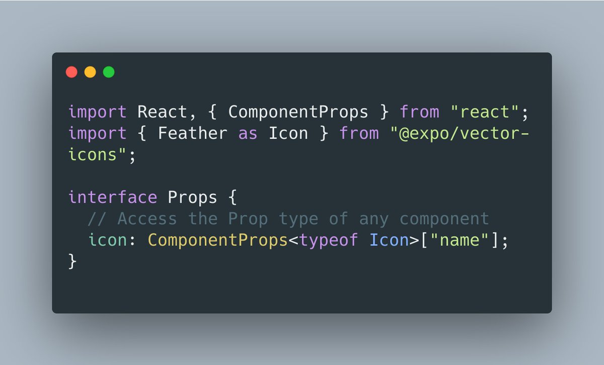 wcandillon's tweet photo. This helper type from React is indeed very helpful https://t.co/e9FOl8sWpF