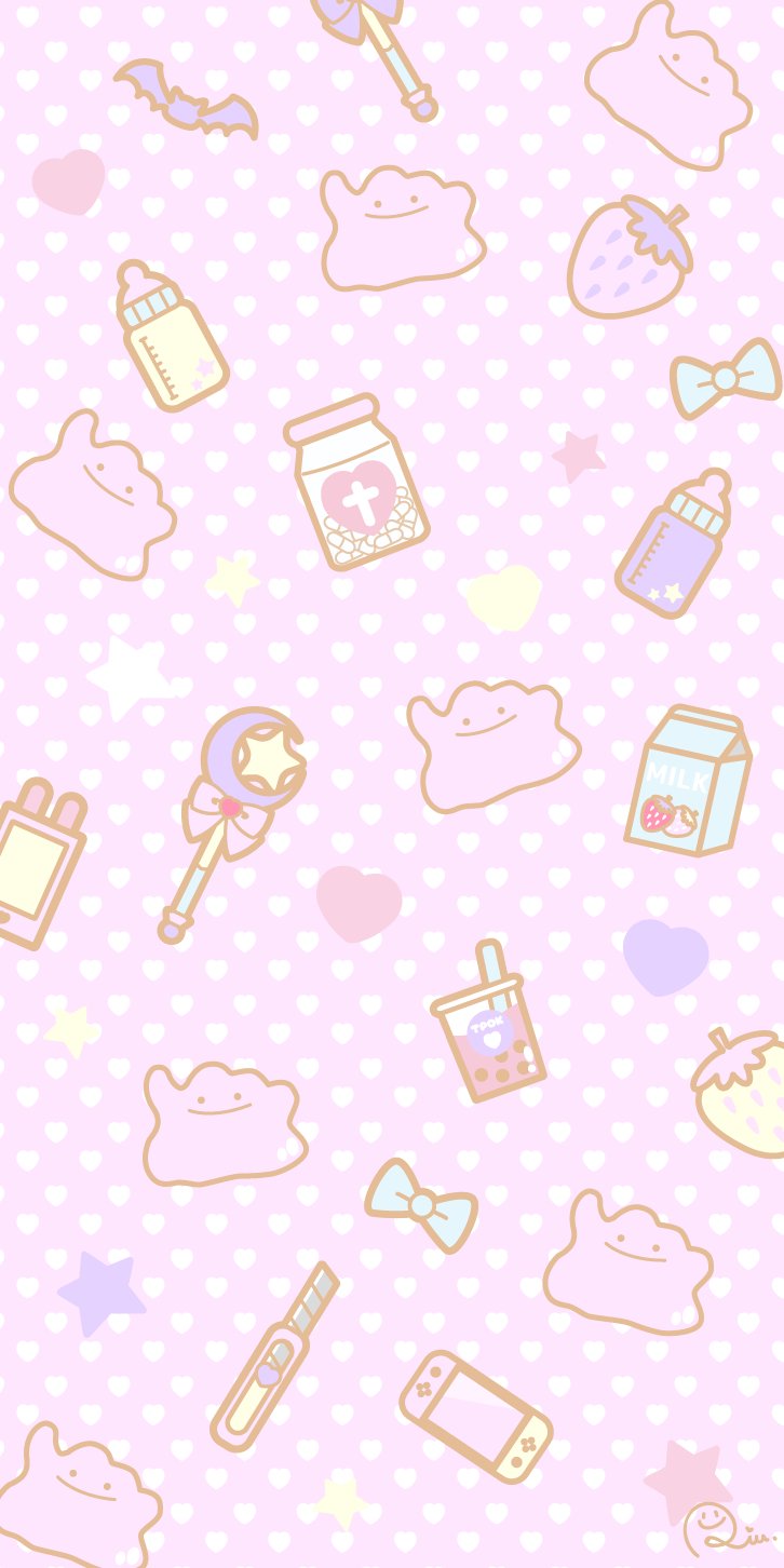 Twitter 上的 りうʚ ɞ無言ﾌｫﾛｰ歓迎vtuber ポケモン25周年おめでとうございます 病みかわいいメタモン壁紙を作ったよ スマホ 壁紙やline背景に自由に使ってね 使用報告いらないよ 加工 再配布 ポケモン Pokemon Pokemonday21 病みかわいい メタモン