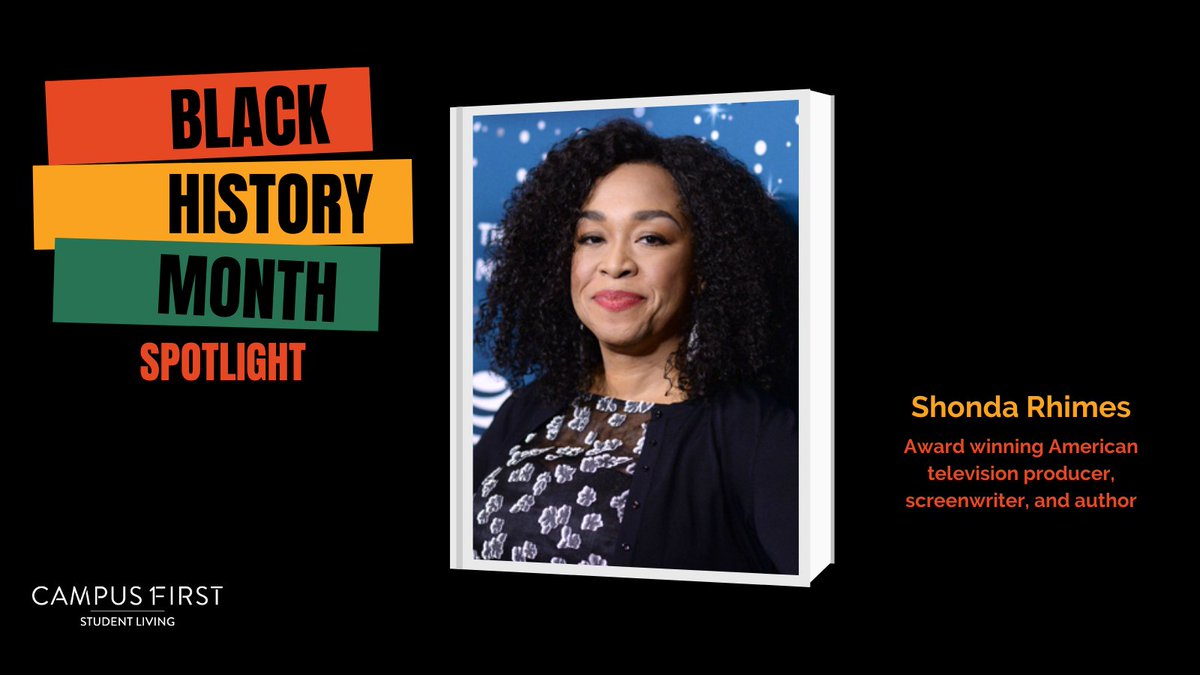 We honor Shonda Rhimes, award winning American television producer, screenwriter and author. Best known for producing hit tv shows like Grey’s Anatomy, Scandal, How to Get Away with Murder and Bridgerton.  Check out her binge worthy shows for the perfect #NetflixandChill wknd!
