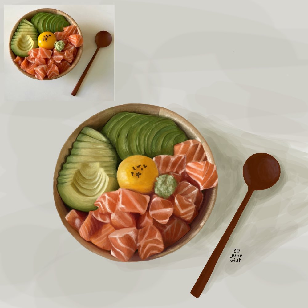 เสร็จแล้วจ้า ตาแตกที่สุดในโลก ฉันทำได้🥲👍🏻

sketch                                        final