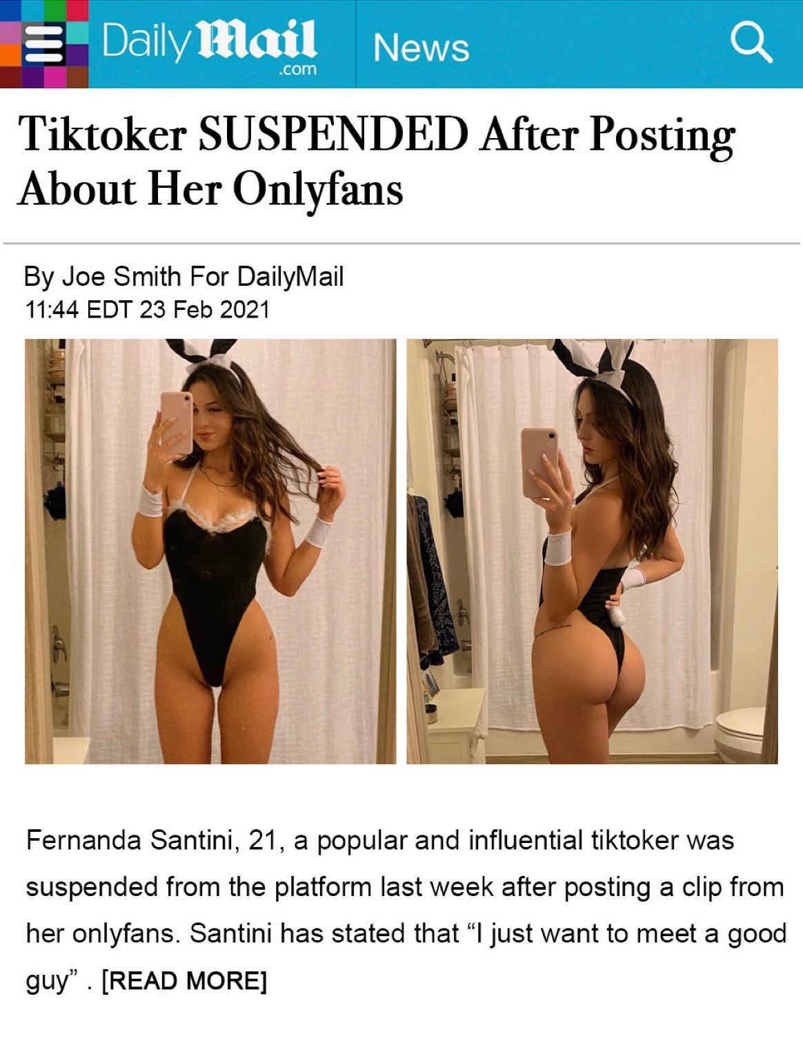 Tiktoker on onlyfans