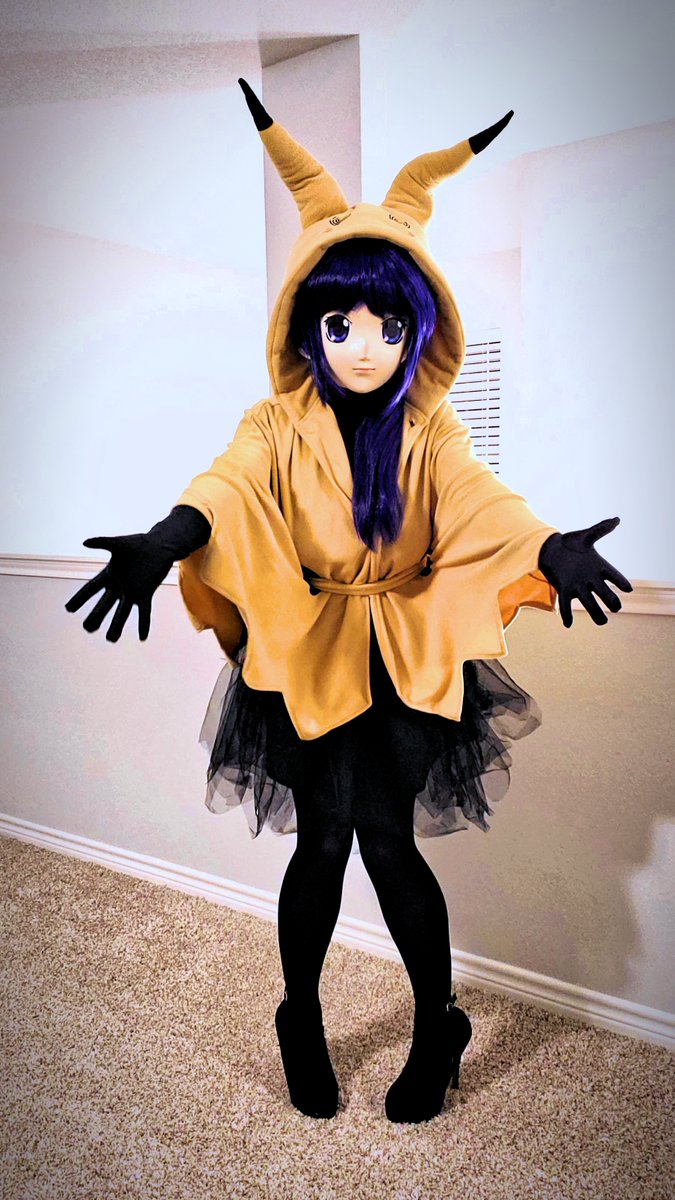 Rumi Aida Tomorrow Is Pokemon Day Marking 25 Years Since The Release Of Pokemon Red And Green In Japan Celebrating With My Mimikyu Costume Enjoy むにむに製作所 キグルミ 美少女着ぐるみ