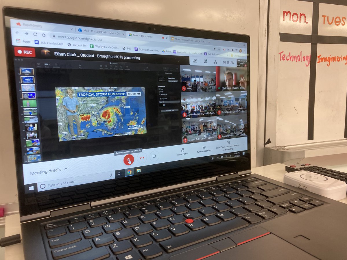 So lucky to have <a href="/EthanClarkWX/">Ethan Clark wx</a> share his expertise about weather in our weather unit! Thank you, thank you, thank you!! 💚💚💚 <a href="/wralweather/">wralweather</a> <a href="/CombsCatchUp/">Combs Catch Up</a> <a href="/combs2nd/">Combs2ndGators</a>