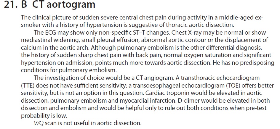 Here's the answer to Tuesday's sample BOF question from MRCP Part 2: 450 BOFs. Did you get it right?