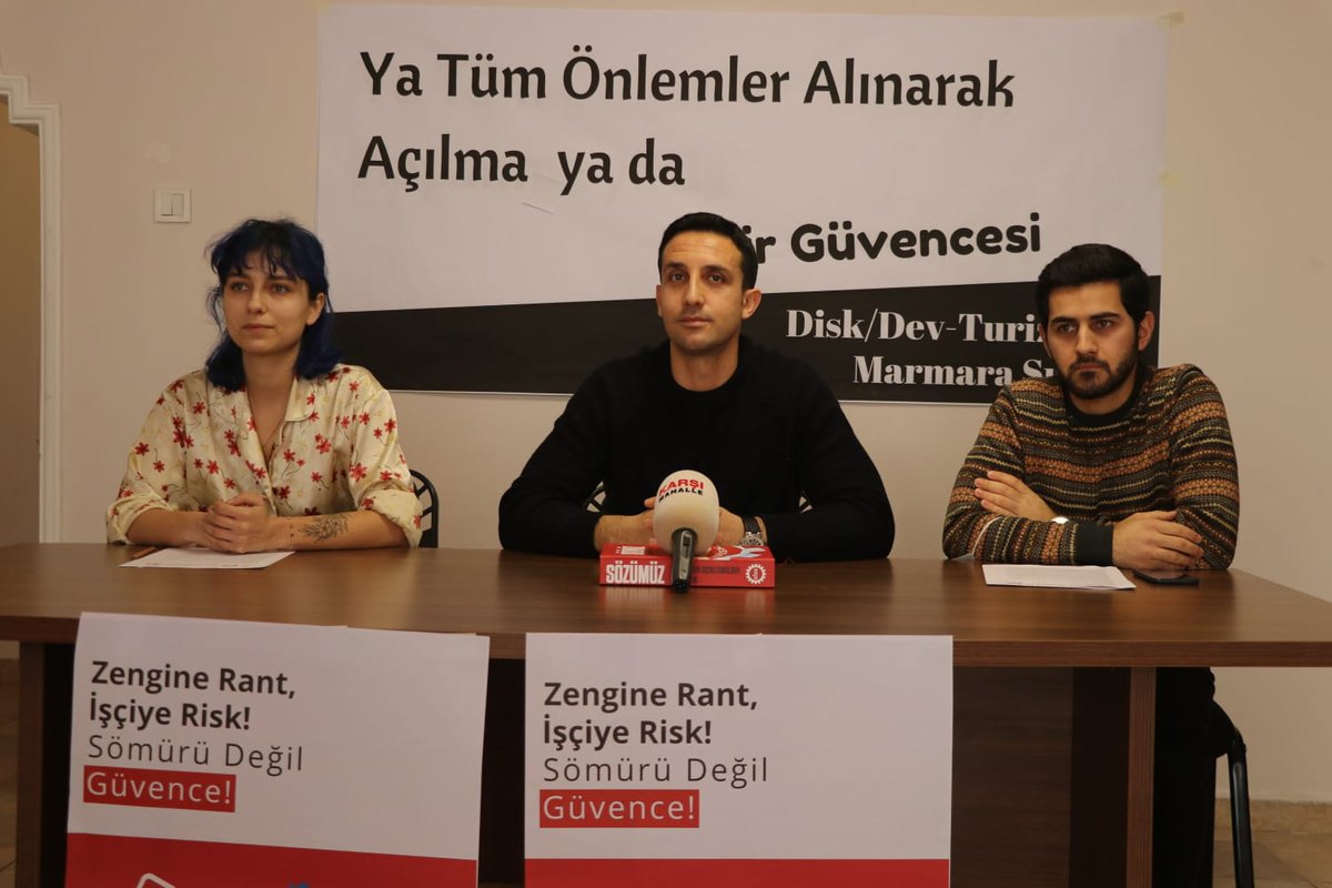 DİSK Dev Turizm-İş: “Ya tüm önlemler alınarak açılma ya da gelir güvencesi!” 
yolculukhaber.net/disk-dev-turiz…