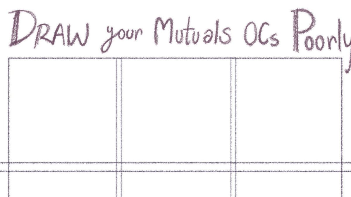 Mutuals, gimme your OCs to draw! I had to take a day off from work for health reasons, and my head hurts too much to write, so I wanna doodle