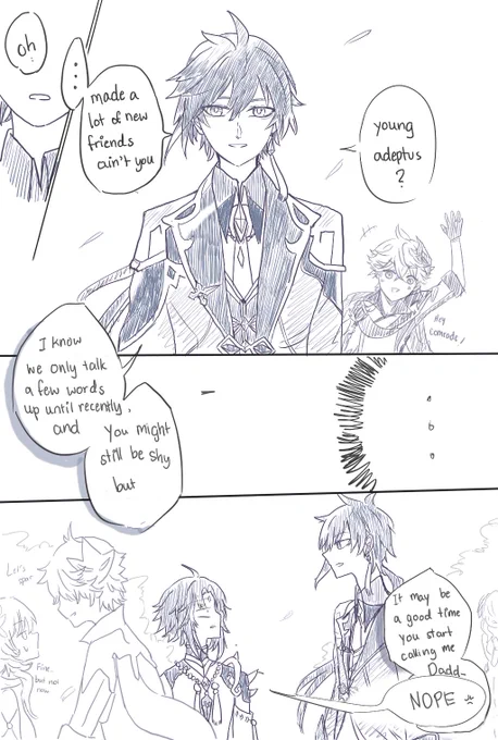 *omake*
😂😂

#原神 #GenshinImpact #xiao #zhongli 