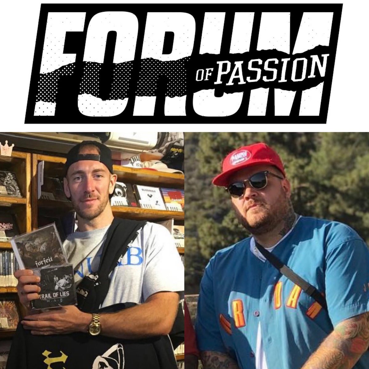 This week on Forum of Passion patreon edition we have part 1 of a 2 parter. We had on <a href="/Tom_Dom/">TomDom</a>  of <a href="/TrailOfLies/">Trail Of Lies</a> and <a href="/goldsetmerch/">goldsetmerch</a>, as well as <a href="/RyanBraces/">Ryan Braces</a> of <a href="/BRACEWAR_/">BRACEWAR</a> and <a href="/UnitedBloodFest/">UnitedBloodFest</a> to talk all things merch related through the ages. 

Subscribe: patreon.com/forumofpassion