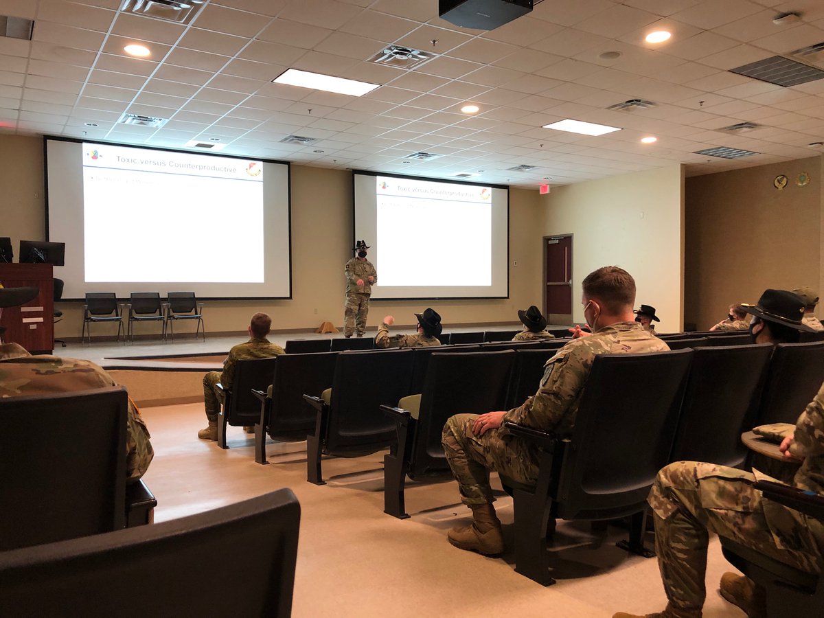 PeteGlassArmy's tweet image. #Leadwell and #Developothers, always take the time to conduct Leader Professional Development! Today the BDE discussed Counterproductive Leadership. Great to hear different perspectives.
@52ndArmorCmdt @316CAVBDE @ChapterUscaa @USAARMS