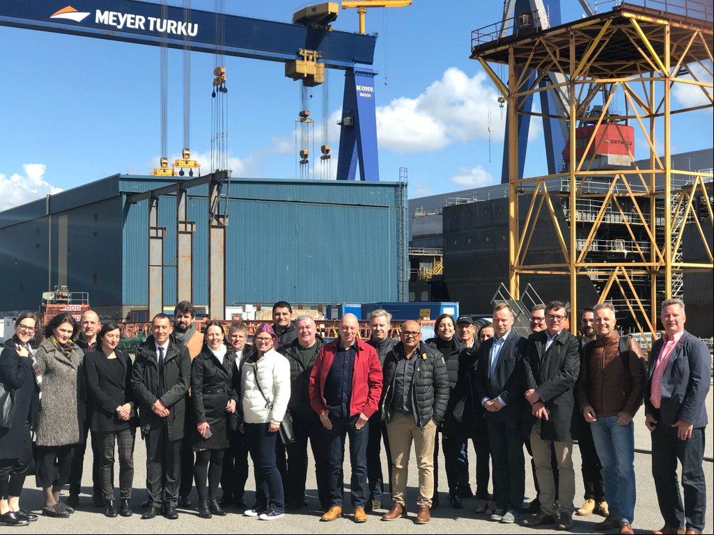 The social partners SEA Europe &amp; industriAll Europe note the success of their joint project 'Upskilling Shipbuilding Workforce in Europe'(USWE)&amp; plan next steps to continue their crucial work in the field <a href="/seaeurope/">SEA Europe</a> <a href="/industriAll_EU/">industriAll Europe</a> 
Read the Press Release: usweproject.eu/images/USWE_Fi…