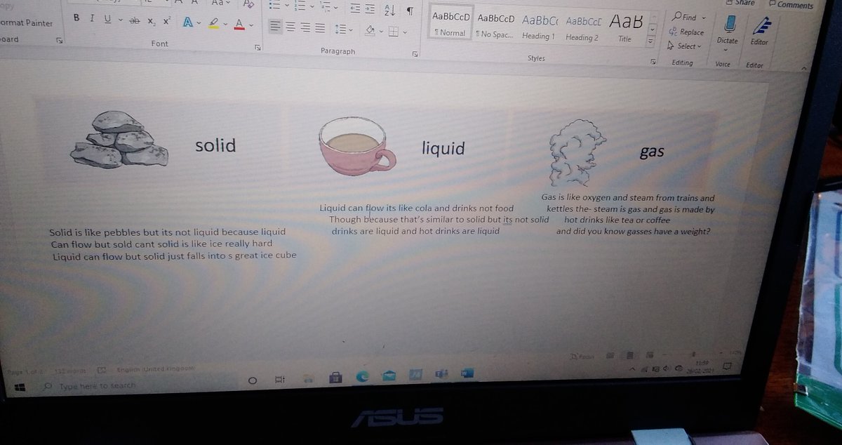 ParklandSch's tweet image. Year 4 have been exploring states of matter this week. 
We have enjoyed learning about the properties which make up each 🧱🥤🫁
@DSATScience 
#statesofmatter
#solidliquidgas
#potions