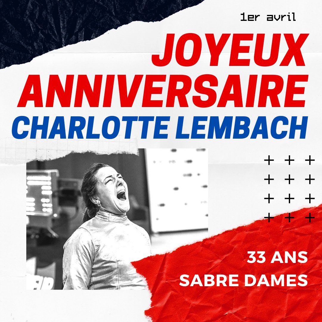 Federation Francaise D Escrime Joyeux Anniversaire Charlotte Lembach Chalembach