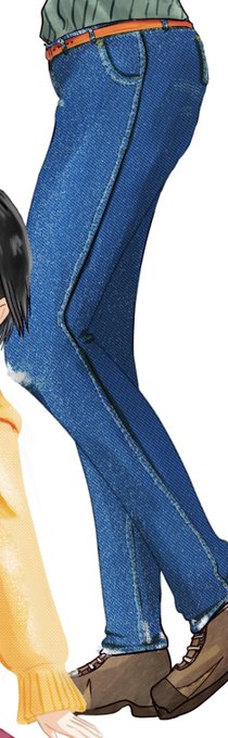 デニムは描き方分かったな 現状のレベルでは Ga習作のイラスト デニムは描き方分かったな 現状のレベルでは Ga習作のイラスト