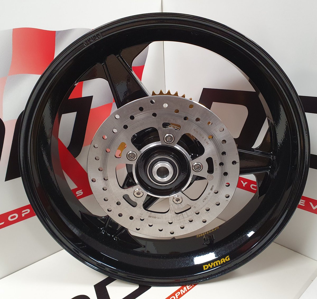 PDQDyno's tweet photo. We've had the first set of the new DYMAG CH3A aluminium wheels arrive and don't they look lovely?!
This customer spec rear wheel in sparkle black arrived, alongside the matching front, this morning and they are now heading off to the customer!
@dymagwheels #ch3a #customerspec https://t.co/f7mQneEluN