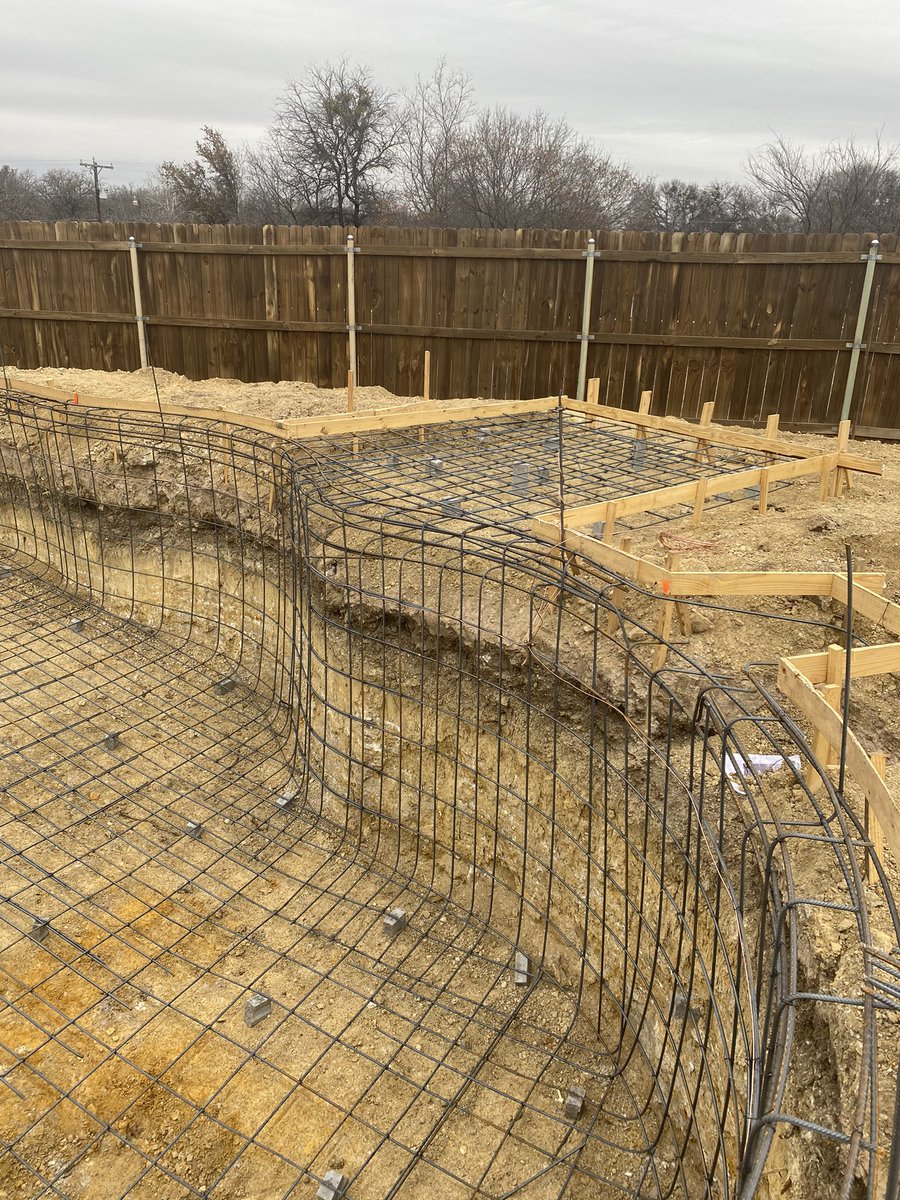 GarciaSteel's tweet photo. Nice freeform pool with a double matt waterfall 👍🏽 
.
.
.
.
.

 #pool #swimmingpool #rebar #steel #rebarpool #steelpool #dfw #dallas #ftworth #construction #garciasteel #ironwork #landscape #poolconstruction #texas #rebartying #rebarconstruction #steeltying #steelconstruction https://t.co/pKBiAhFhgU