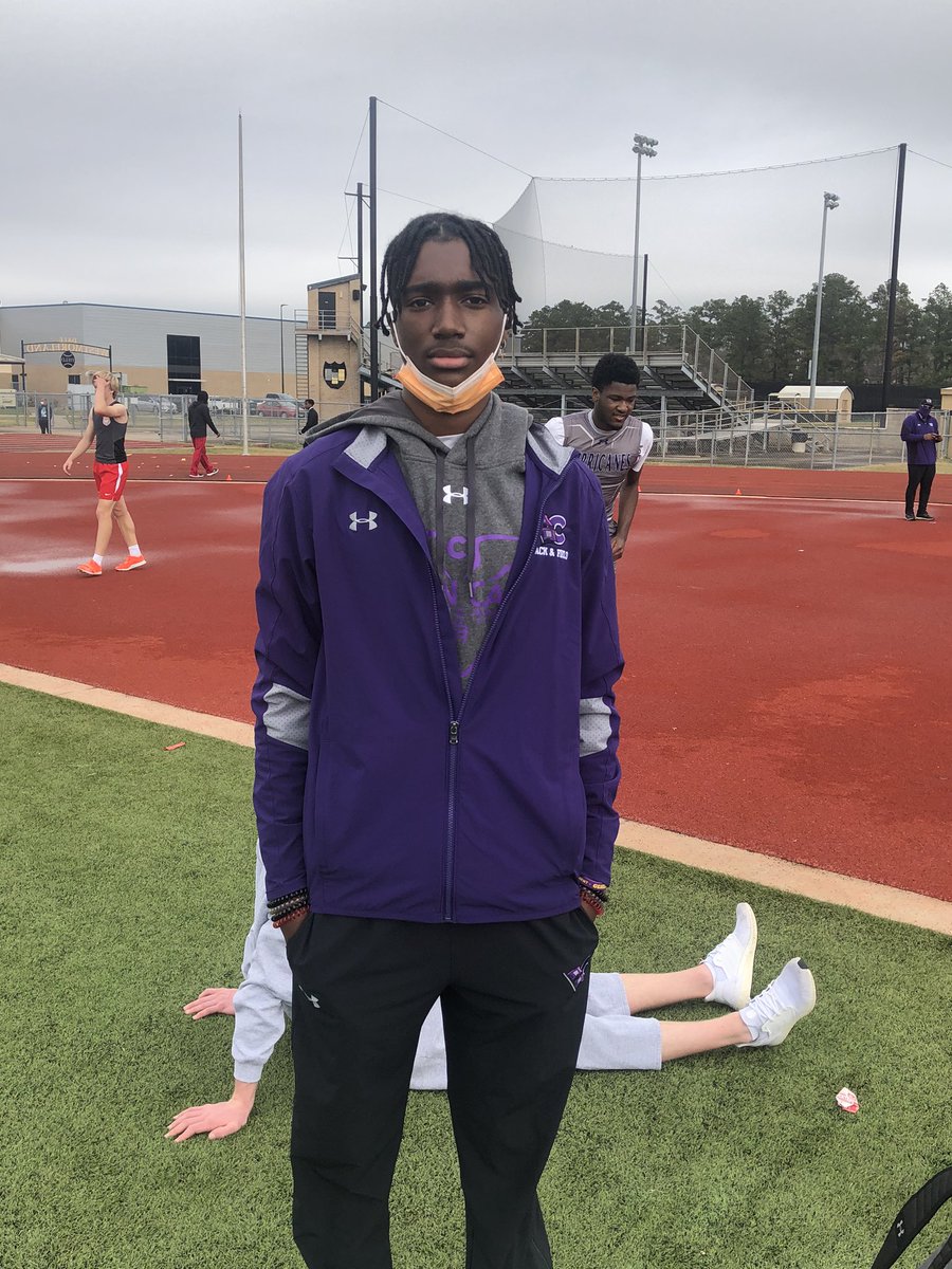 CainXC_BoysTF's tweet photo. Great jump today!!!! Congrats Trey on placing second in the triple jump 41’1” today 🥈@CAIN_ATHLETICS @KleinCain https://t.co/ny6Ghj1uBJ