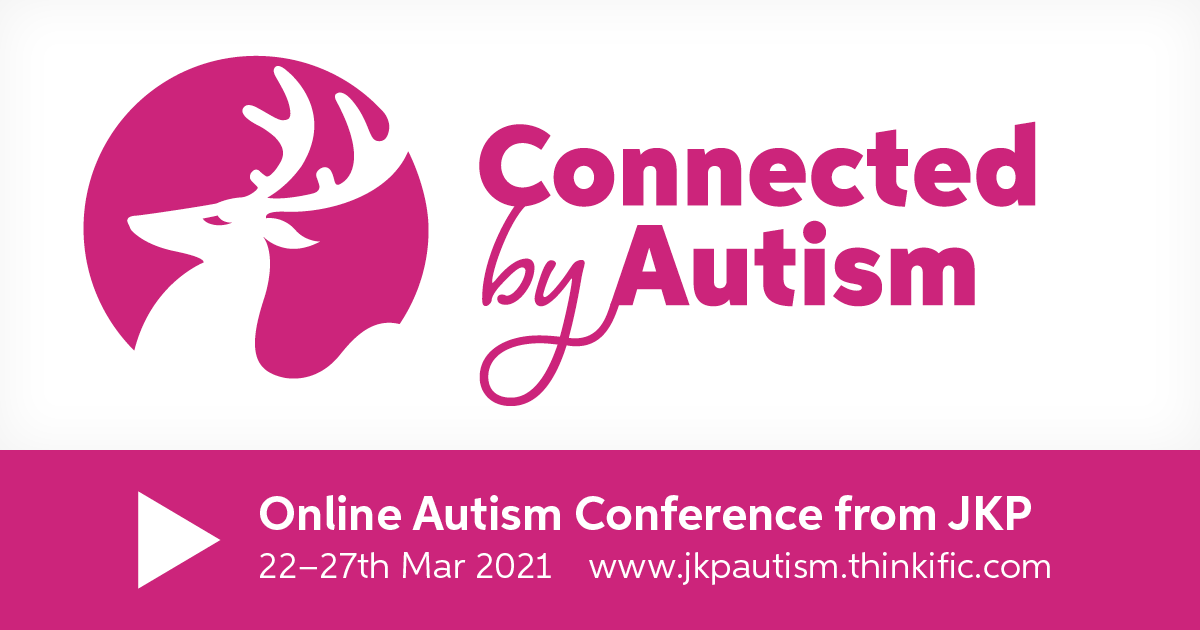 Connected by Autism is for you if:
✔️ You are autistic or know someone who is
✔️ You are a teacher 
✔️ You are a parent 
✔️ You are a professional 
✔️ You'd like to hear more from autistic speakers
✔️ You want to learn from experts from all over the world 
jkpautism.thinkific.com